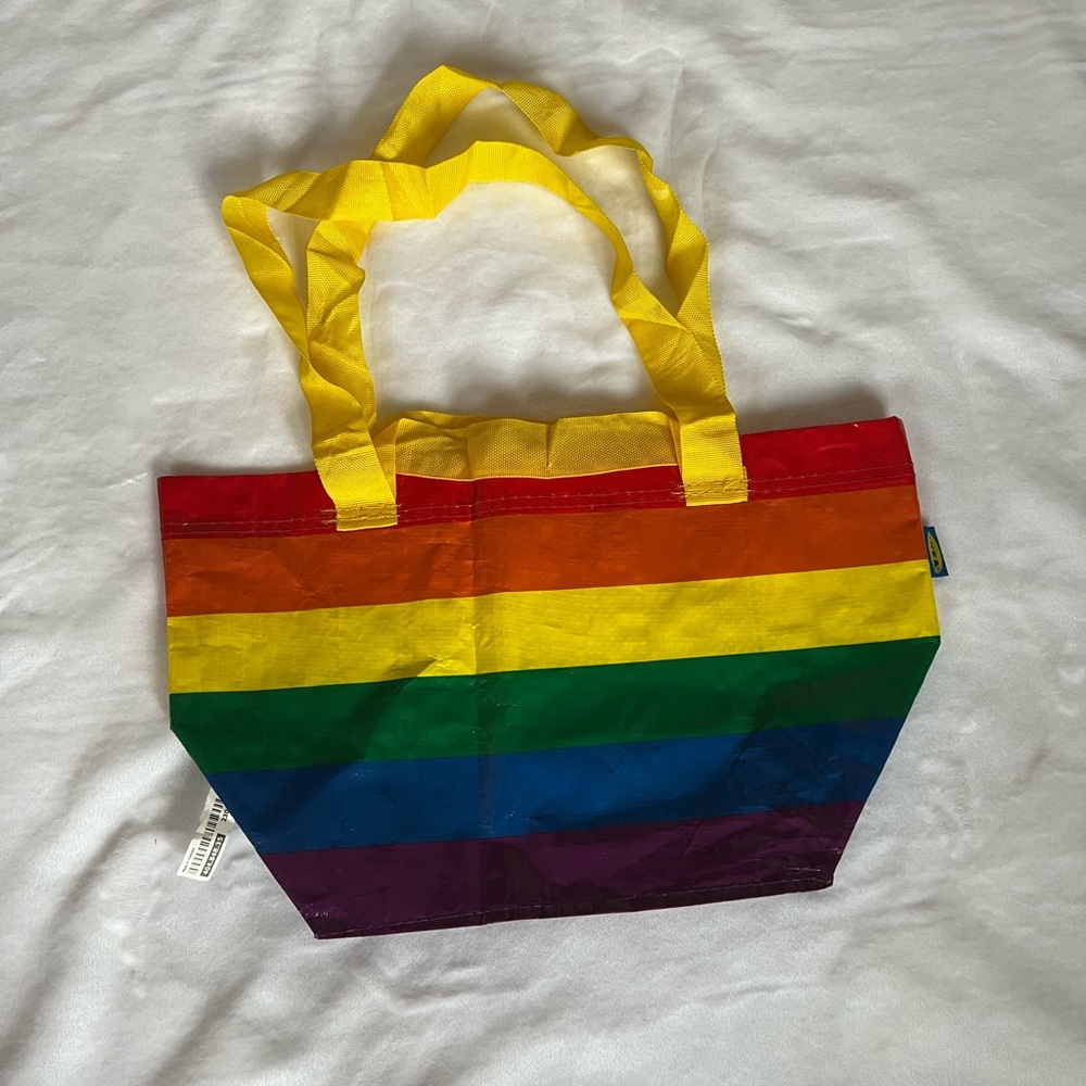 IKEA small size Pride tote.